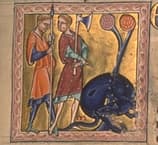 The Beaver's Sacrifice, Unknown English illuminator