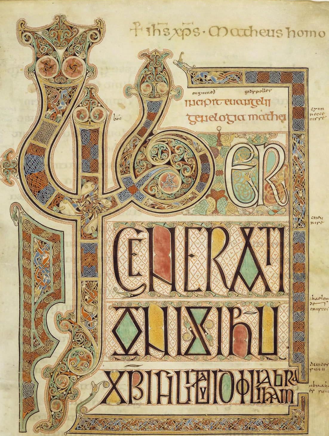 Incipit to Matthew