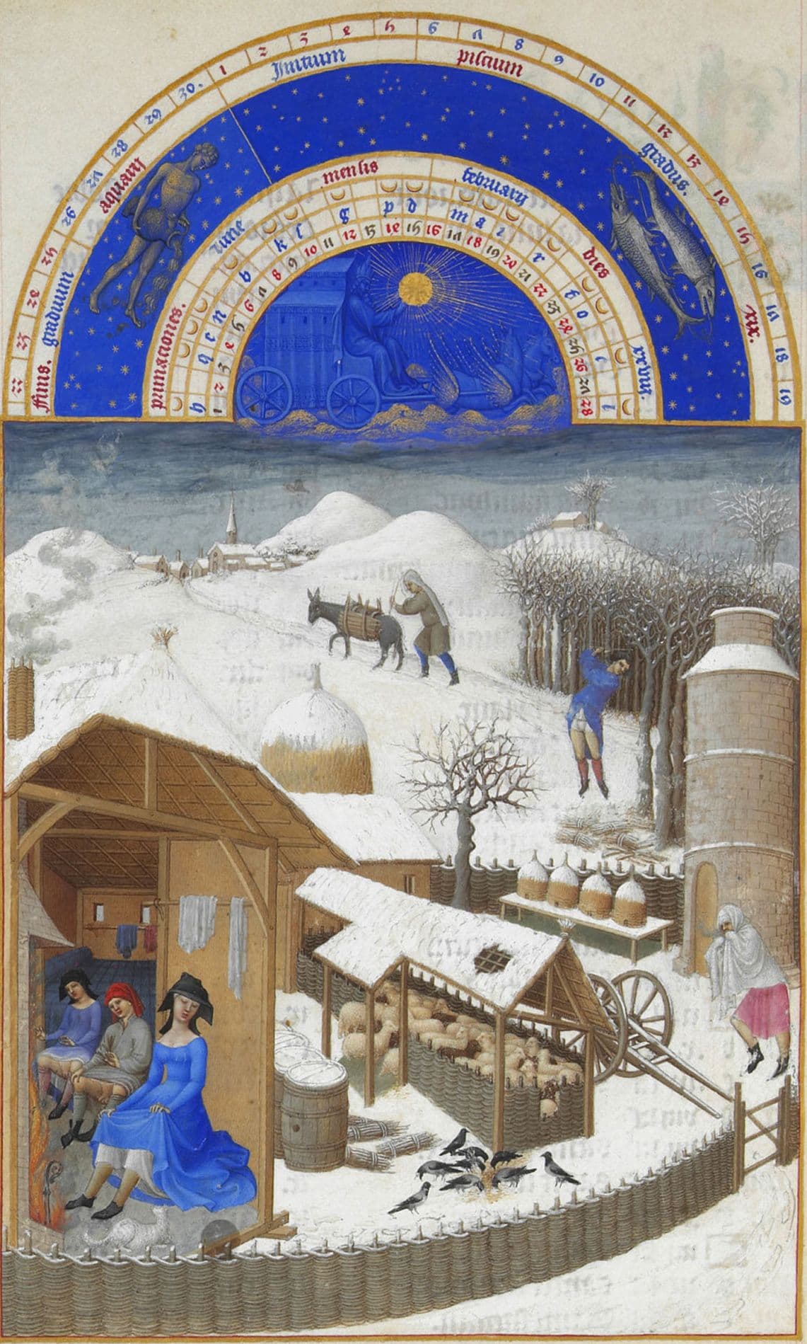 February — The Peasants' Hearth