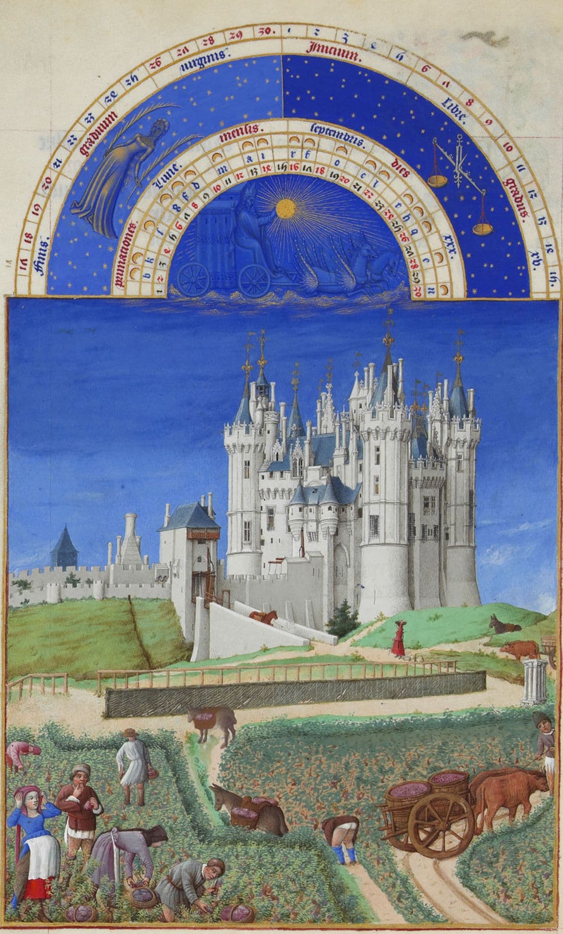 September — The Grape Harvest at Saumur